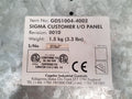 Cegelec 20X4454A1L Sigma Customer I/O Panel Gds1004-4002