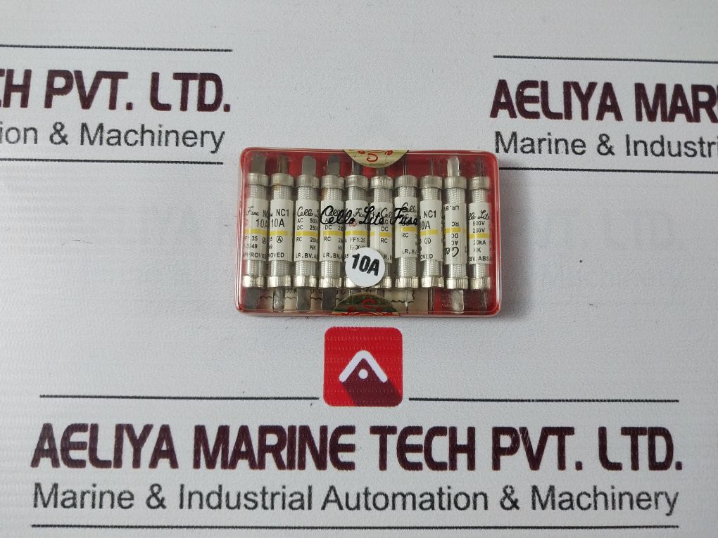 Lot of 10X CELLO LITE NC1 Fuse AC 500V DC 250V 10A