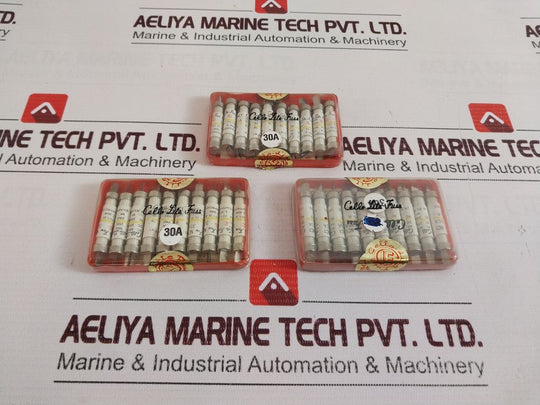 Lot of 10X CELLO LITE NC1 Fast-Acting Fuse 30A 500VAC 250VDC
