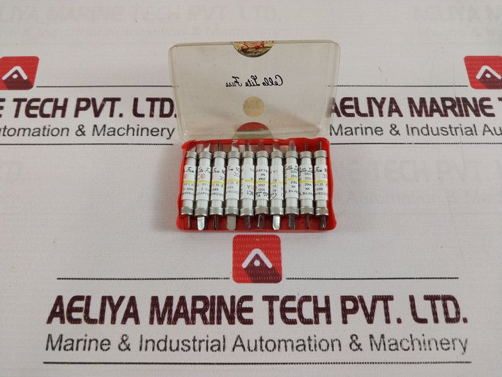 Lot of 10X CELLO LITE NC1 Fast-Acting Fuse 30A 500VAC 250VDC