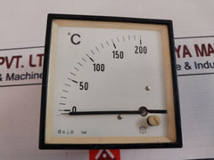 Celsa Analog Temperature Meter 0-200°C