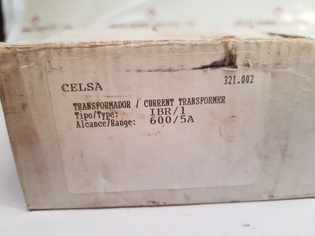 Celsa Ibr-1 Current Transformer 600/5A - Aeliya Marine Tech
