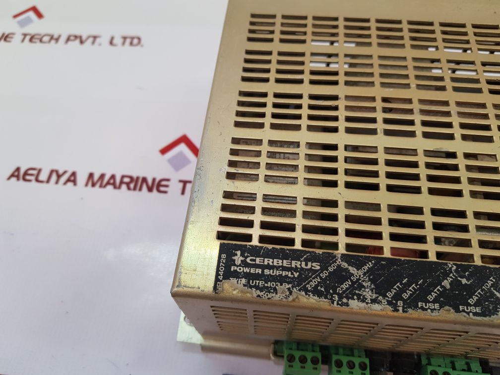 Cerberus 440728 Power Supply Utp-103-b Rev. Nr. 2C