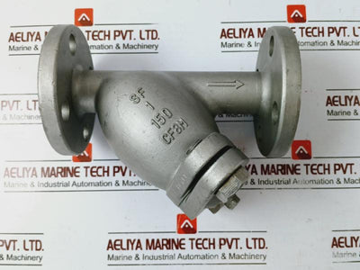 Cf8m Flanged Y-type Strainer Valve Yf 150