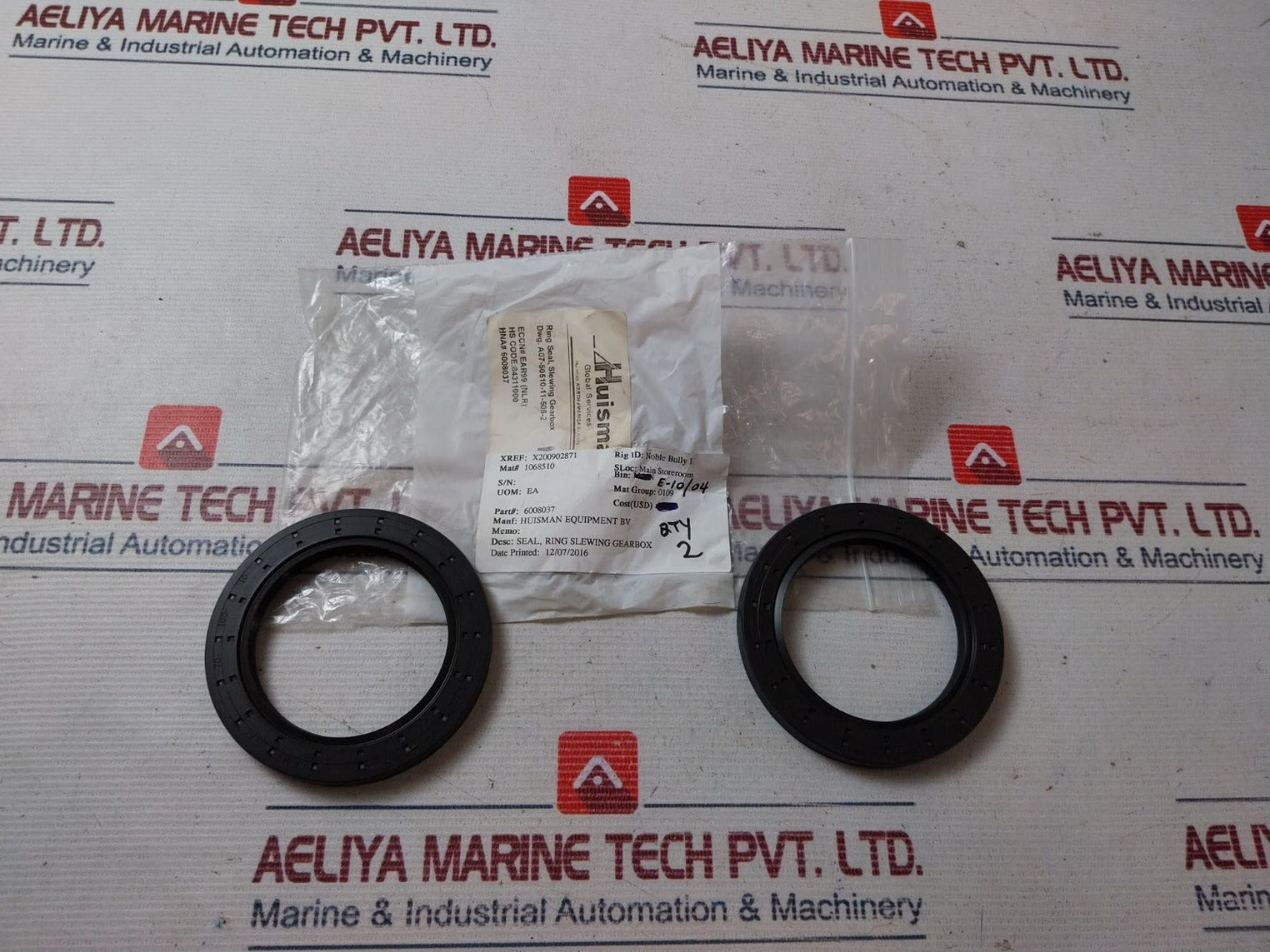 Lot of 2X CFW BAUM5 SLX7 Oil Seal Ring X200902871 1068510 6008037 EAR99 84311000
