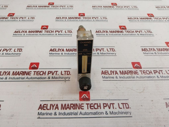 Channel No. 25S Air In/Min. 0-5,0 Air Flow Meter