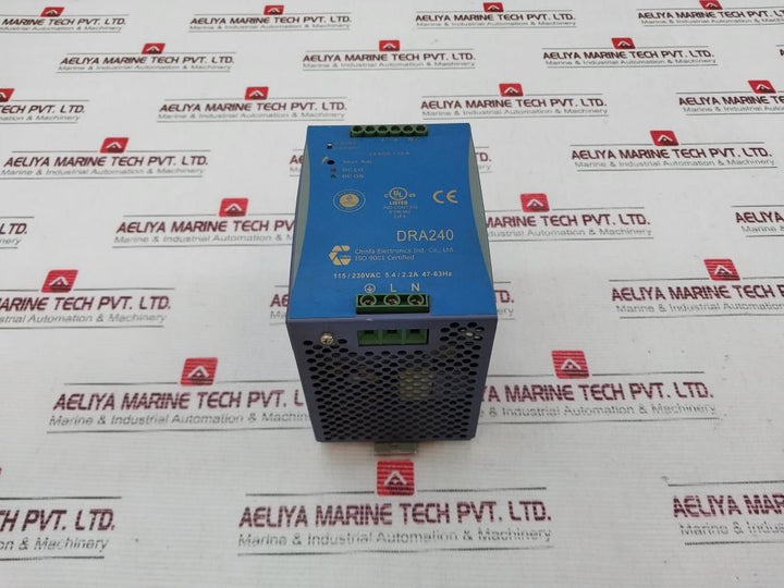 Chinfa Electronics Dra240-24A Switch Mode Din Rail Power Supply