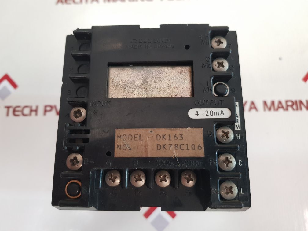 Chino Dk163 Digital Indicator Controller 4-20Ma 100V 200V 0-799C K