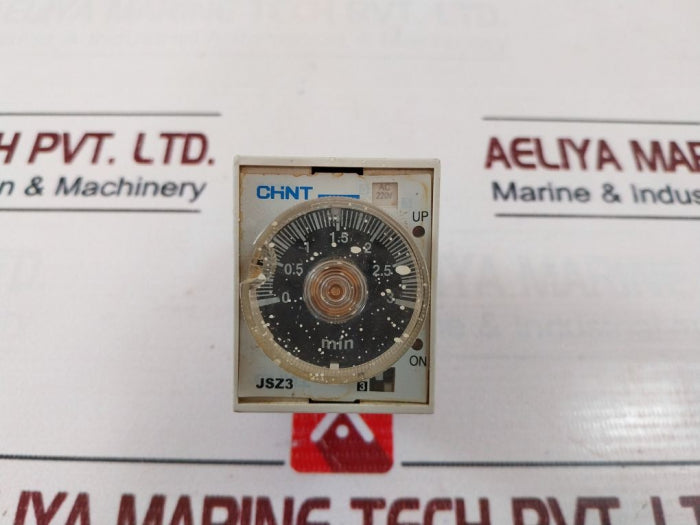 Chint JSZ3A-A Time Delay Relay 0-3 Min