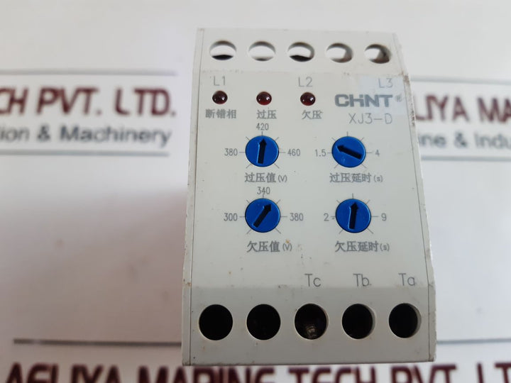 Chint Xj3-d Water Pump Phase Failure Relay Gb 14048.5 024063405584100247
