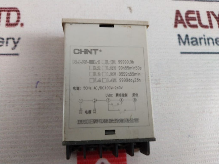 Chint Njj5-l1 Digital Counter Module 50hz Ac/dc 100v-240v