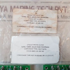 Cissell Tu12874 Solid State Reversing Timer 562J02-011