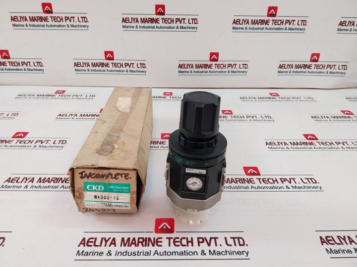 Ckd W4000-15 Air Filter Regulator 0.05-0.85