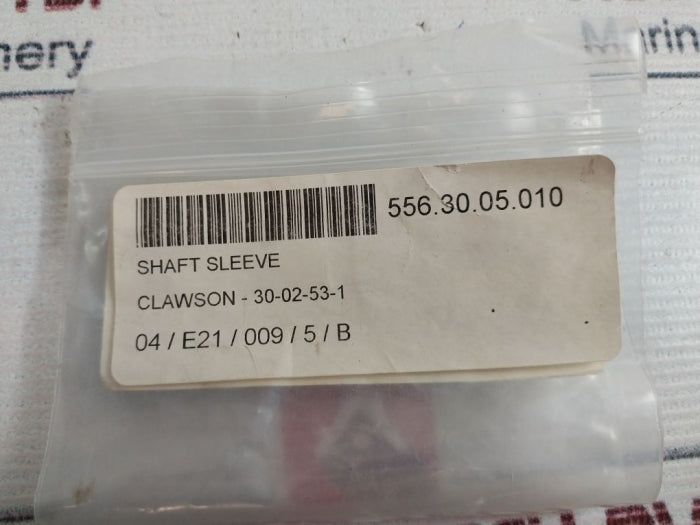 Clawson 30-02-53-1 Shaft Sleeve