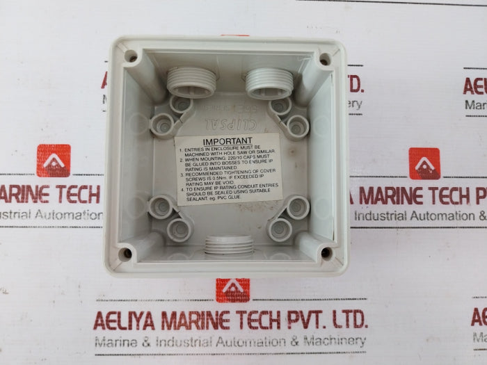 Clipsal 56E1 Mounting Enclosure Series 32/25mm Junction Box, 220S25