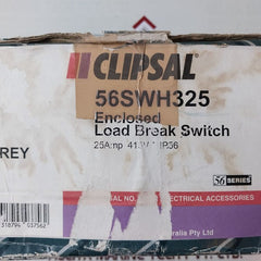 Clipsal 56Swh325 3-pole Enclosed Load Break Switch