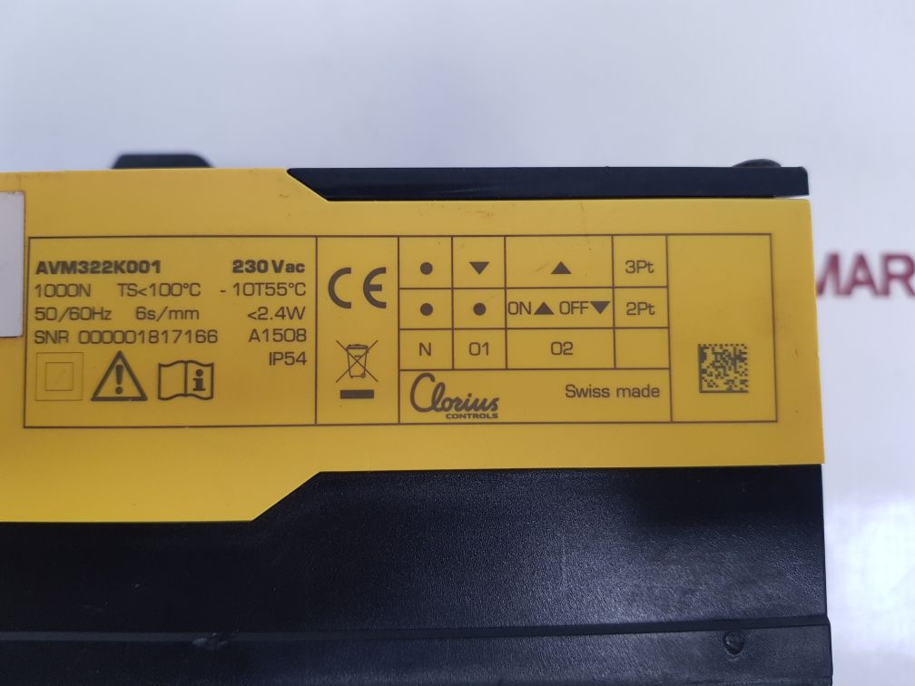 Clorius Controls Avm322K001 Linear Actuator 230Vac 1000N Ip54
