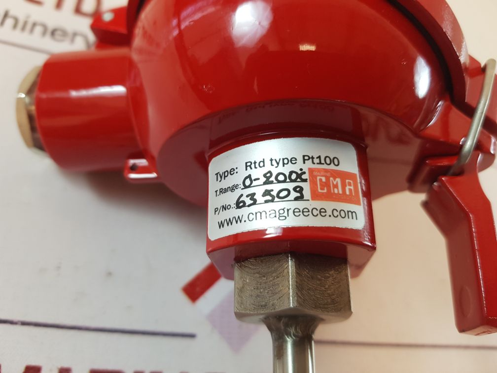 Cma Rtd Type Pt100 Temperature Sensor Rtd Type Pt100