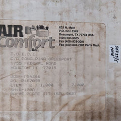 Cmp Plt-0627 Valve Plate Assembly/Kit