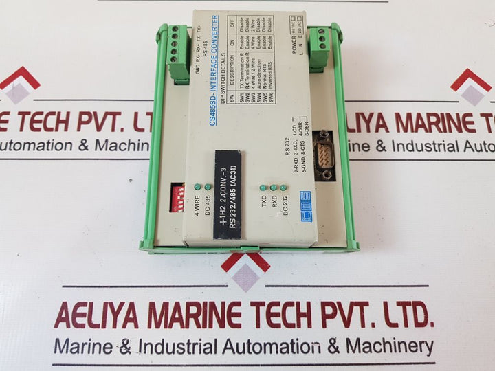 Cms Cs485Sd Interface Converter