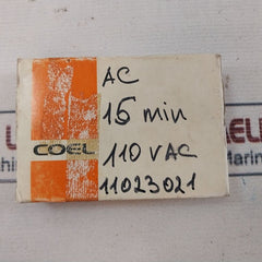 Coel AC Time Relay 110VAC 1,5-15 Min