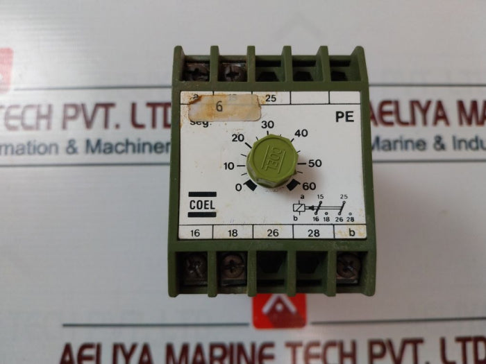 Coel Pe Electronic Time Relay 0-60 Seg