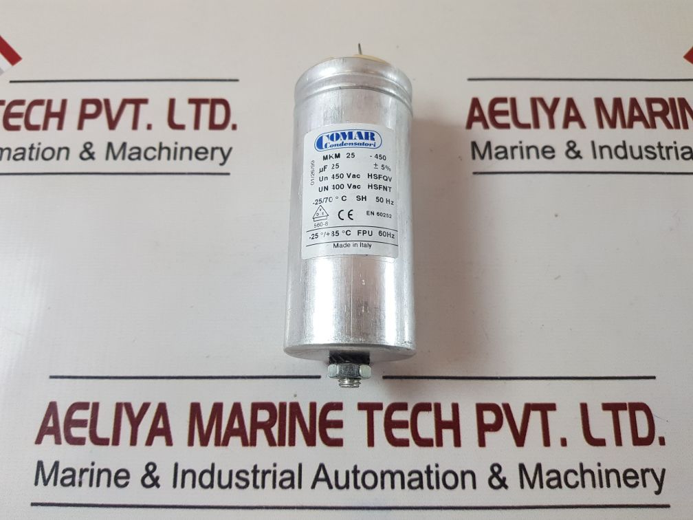 Comar Mkm 25-450 Capacitor -25/+85C Fpu 60Hz