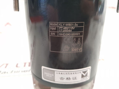 Complee Kly-w801-3U Wattmeter -120-0-1200 Kw