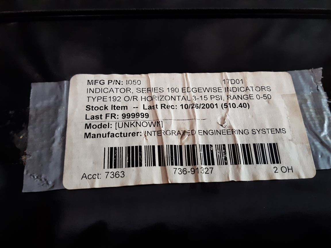 Conflow i050 17d01 indicator