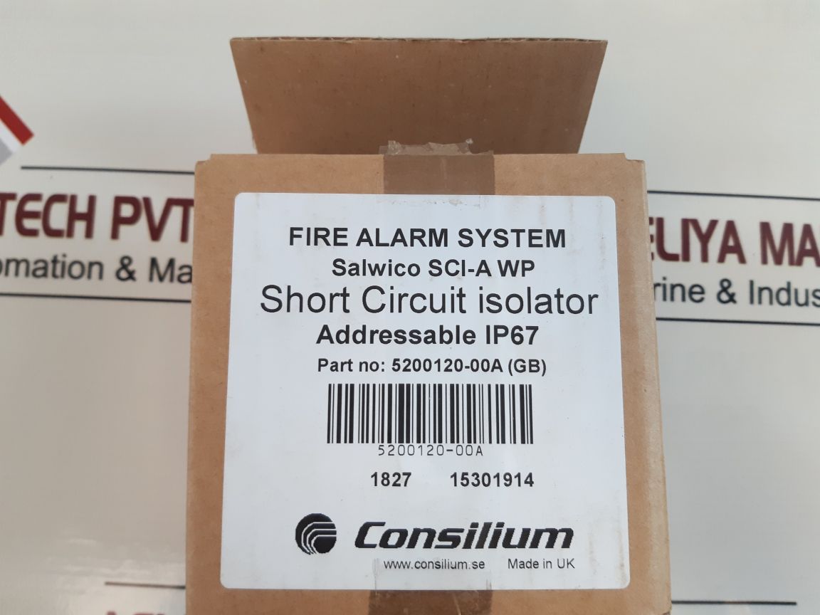 Consilium 5200120-00A Short Circuit Isolator Box Only