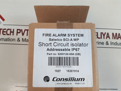 Consilium 5200120-00A Short Circuit Isolator Box Only