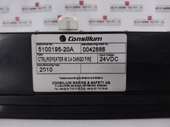 Consilium Control/Repeater M 3,4 Cargo Fire 5100195-20A 24Vdc
