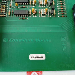 Consilium Marine 752H Printed Circuit Board Le 9638099