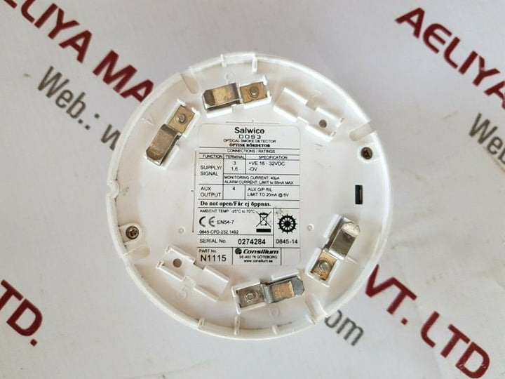 Consilium salwico DOS3 Photoelectric Smoke Detector N1115