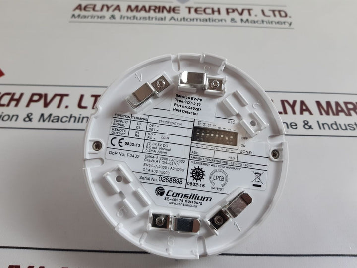 Consilium Salwico Ev-pp Tdt-2 57 Heat Detector