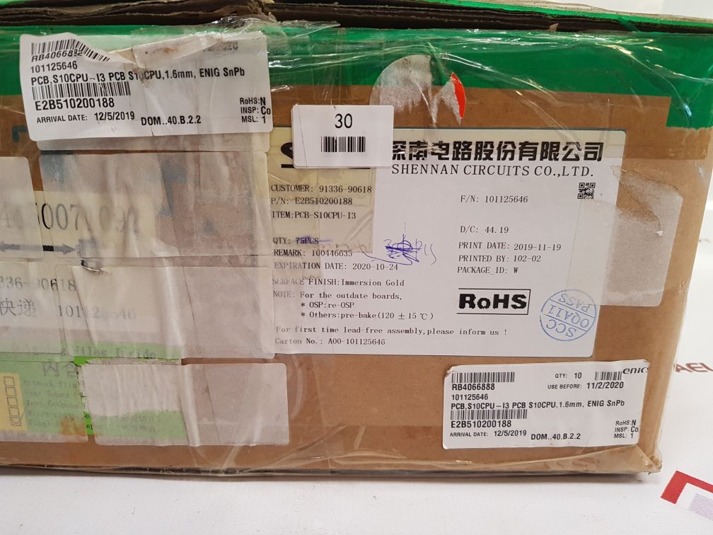 Contrec s10cpu-i3 pcb card