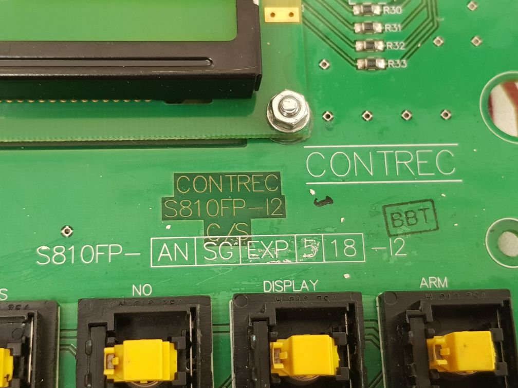 Contrec S810Fp-an-18-i2 Pcb Card