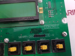 Contrec s810fp-an-18-i2 pcb card 1010h1-rs-0m1k3