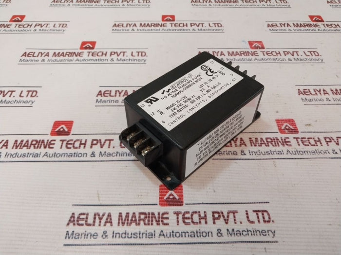 Control Concepts Ic+202 Power Line Active Tracking Filter 240 Vac