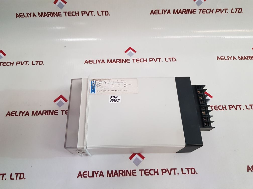 Controls & Switchgear Iri1-3I-ei-wd Relay 6W (Not Working)