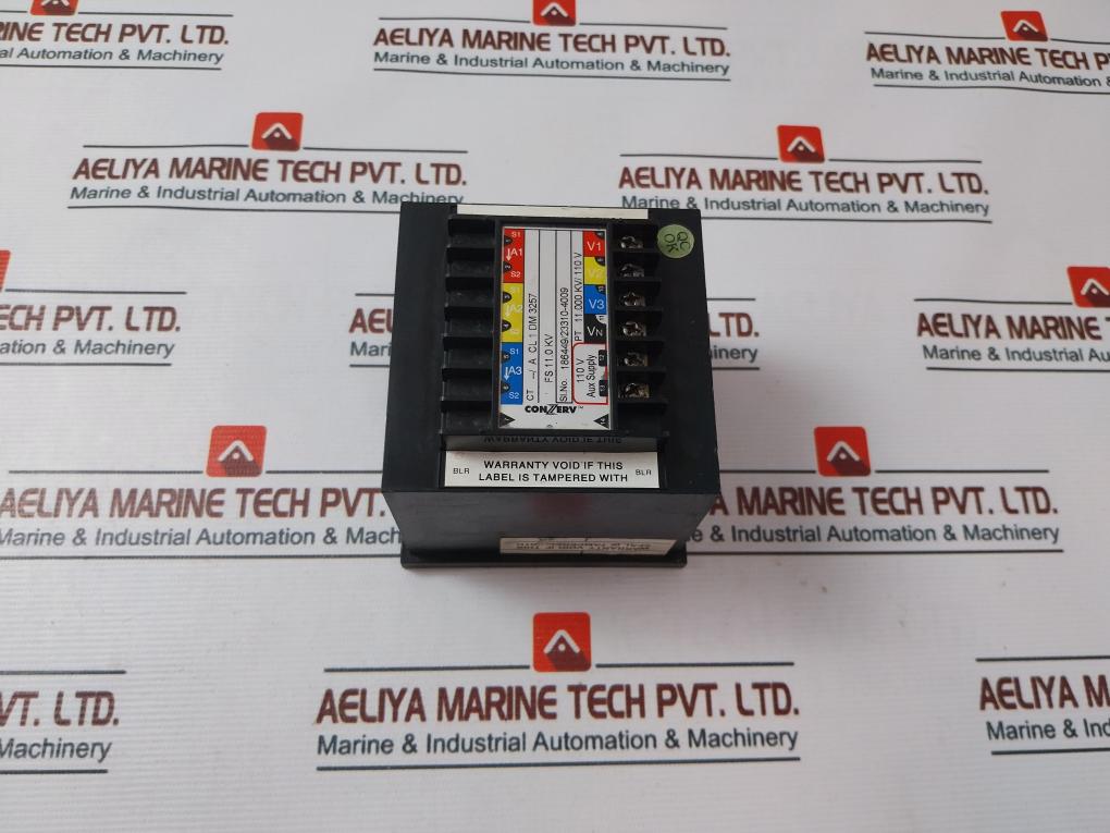 Conzerv DM 3257 Digital Panel Meter 110V