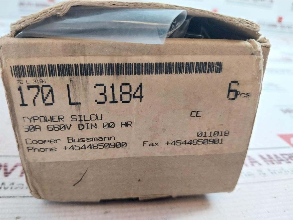 Cooper Bussmann 170L3184 Fuse 50A 660V