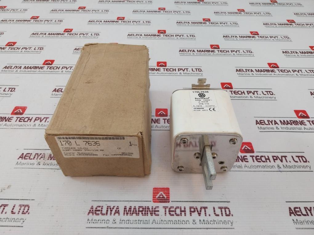 Cooper Bussmann 170L7636 Semiconductor Fuse 630A 1000Vac