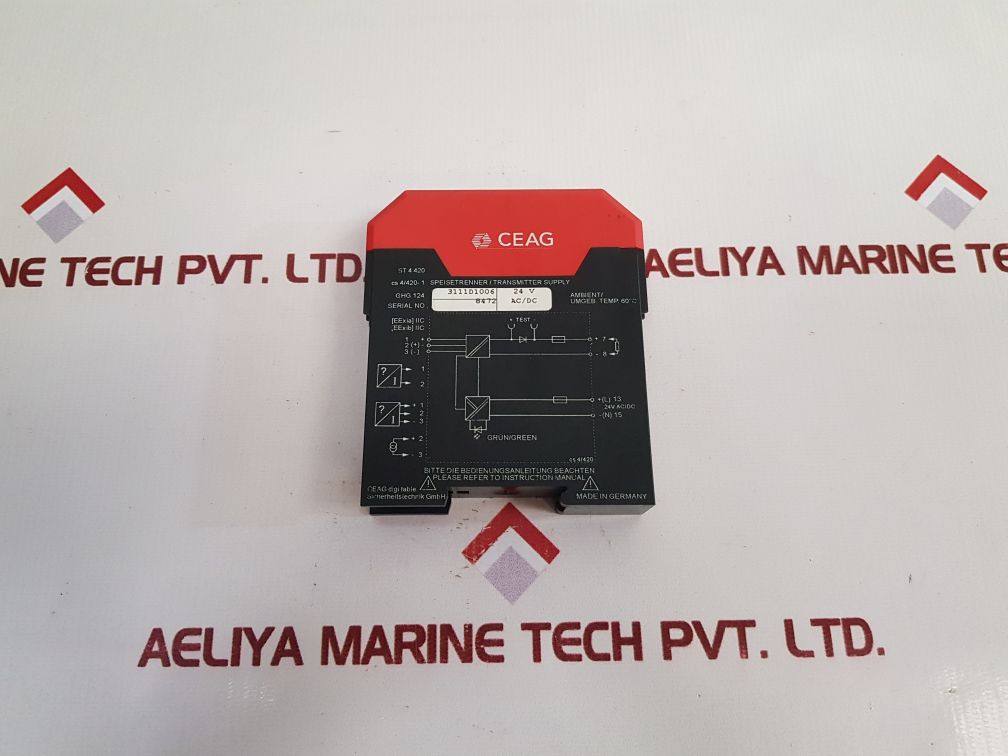 Cooper Crouse-hinds St 4.420 Transmitter Supply