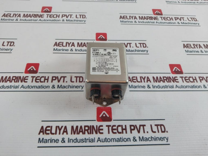 Corcom 3Ep1 Emi Power Line Filter 3A 120/250V Ac 50-60Hz