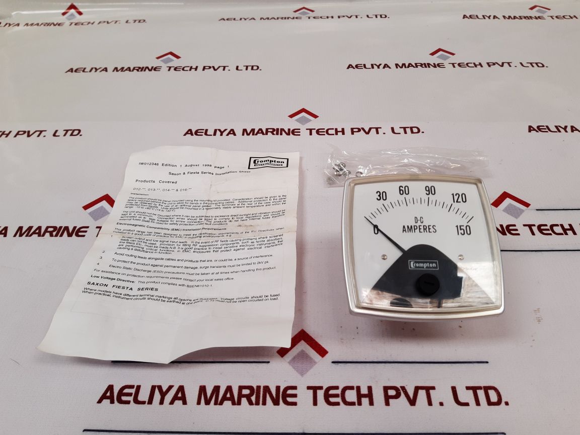 Crompton 016-01Aa-ecpz D-c Amperes