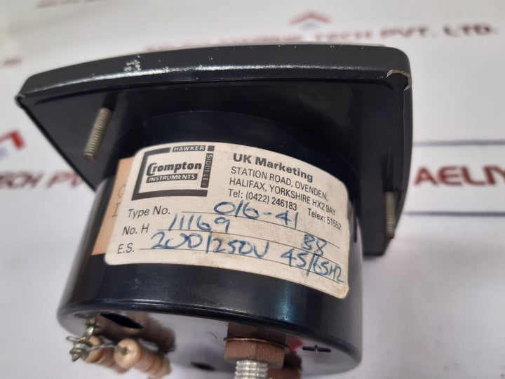 Crompton 016-41 Frequency Panel Meter