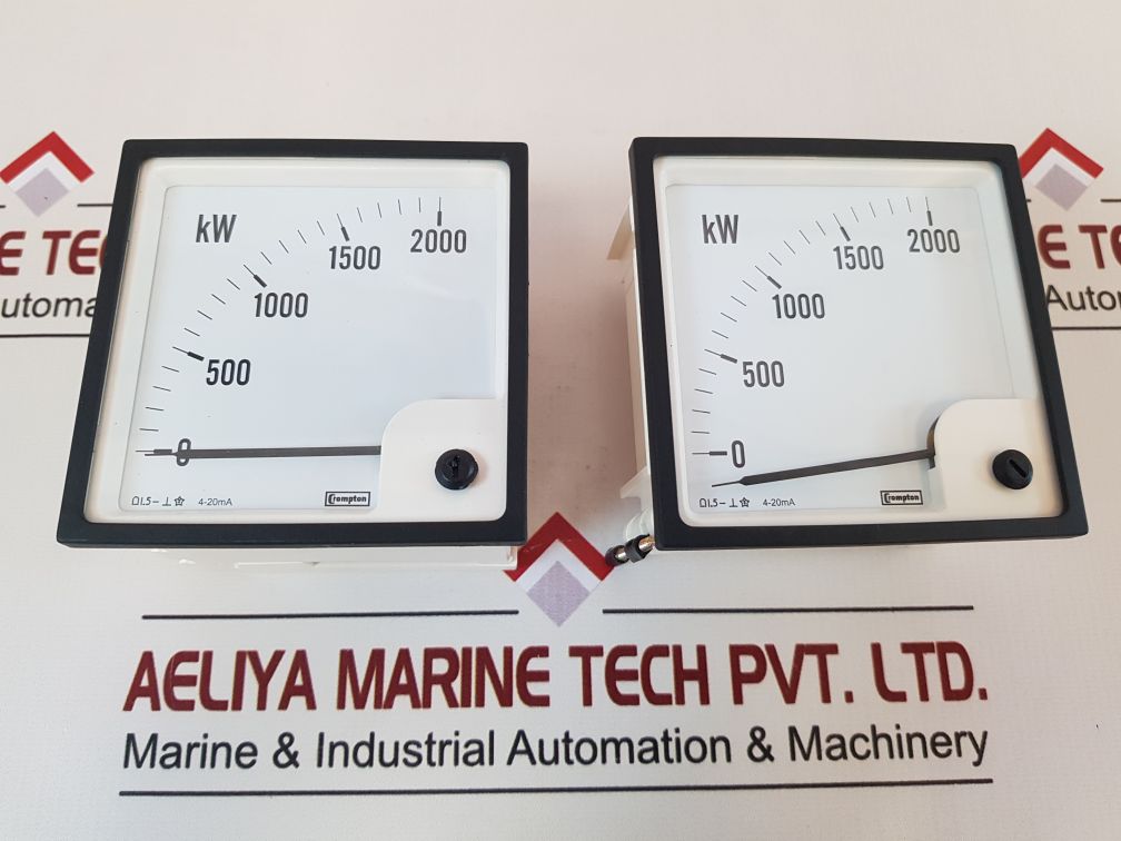 Crompton 039-90136-0000 Panel Meter 0-2000 Kw