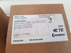 Crompton 039-90136-0000 Panel Meter 0-2000 Kw