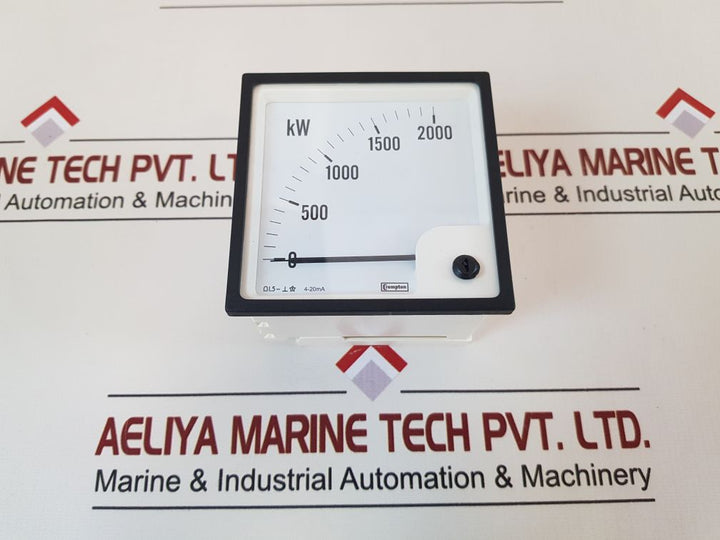 Crompton 039-90136-0000 Panel Meter 0-2000 Kw